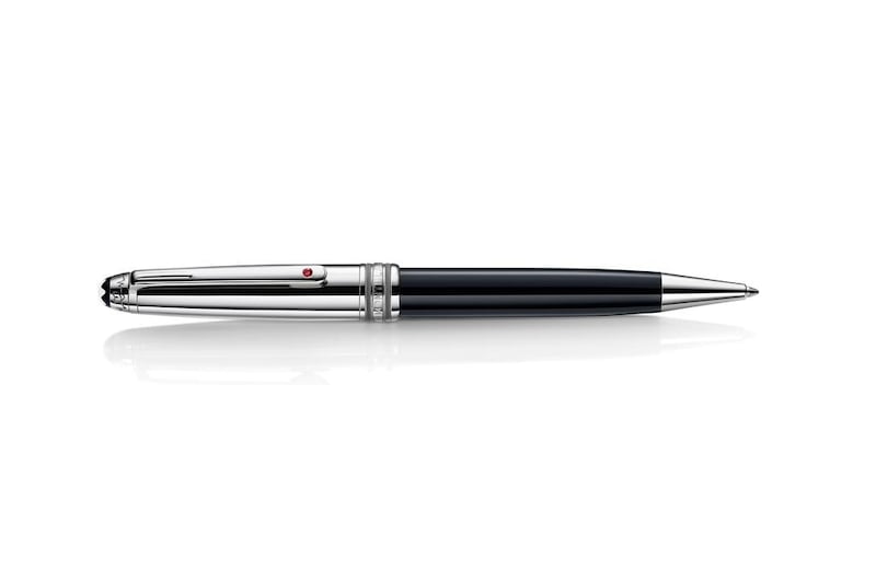 A luxury Montblanc ball-point pen is set to go on sale for $800 to raise money for the Emirates Airline Foundation. Photo courtesy Montblanc