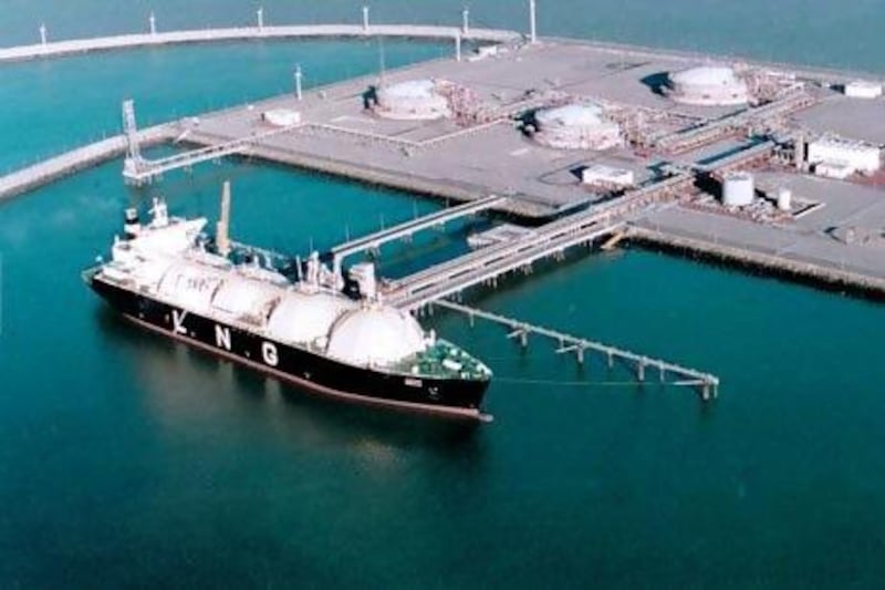 The LNG arm, based offshore on Das Island, has been operational since 1977. Courtesy Adnoc