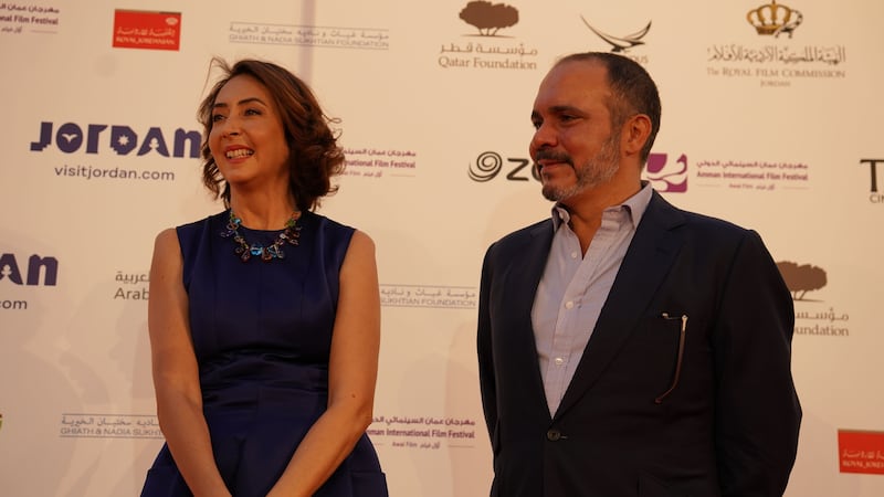 Prince Ali bin Al Hussein and his wife Princess Rym al-Ali, the festival’s president.