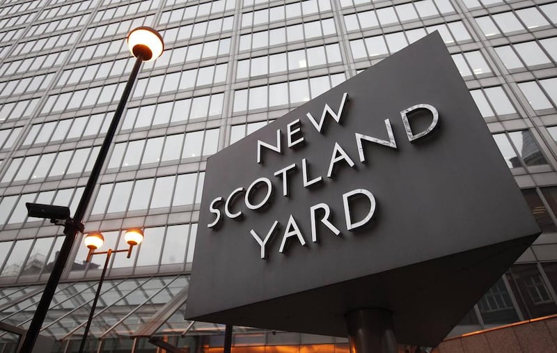 Scotland Yard is investigating after buildings across London were targeted in an antisemitic attack. Reuters