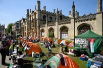 Cambridge pro-Palestine protest threatens graduation ceremonies