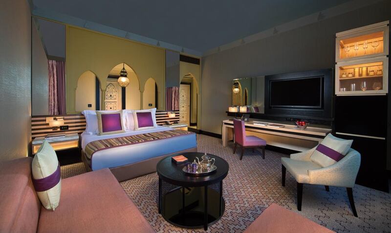 A room at Mina A’Salam, Madinat Jumeirah, Dubai. Courtesy Jumeirah