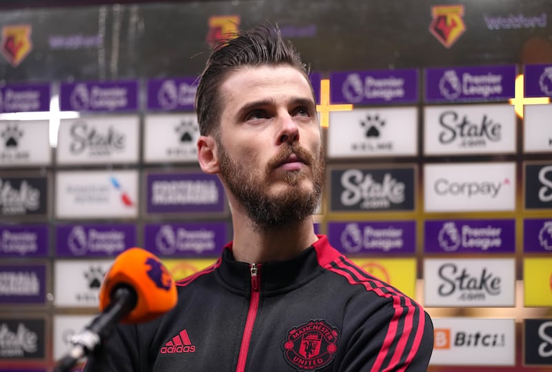 Goalkeeper David de Gea takes home £375,000 per week. PA