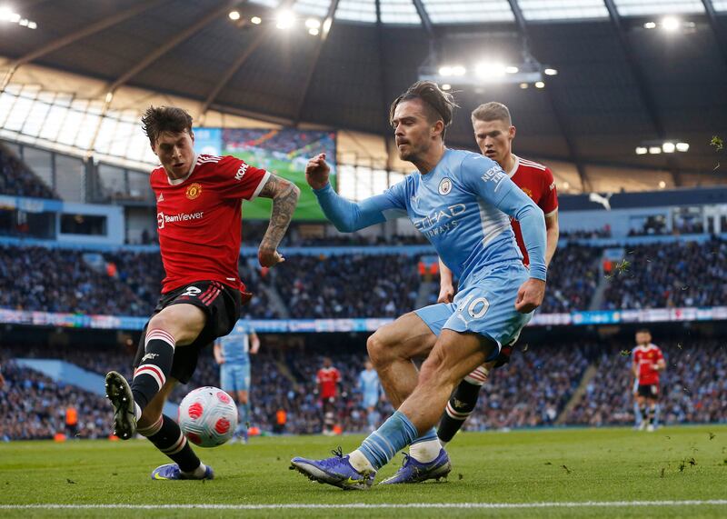 Victor Lindelof - 5: Tough for him on the right against the bulk of City’s attacks and could have done better for both City’s first half goals. Too much space around him, which City exploited. Reuters