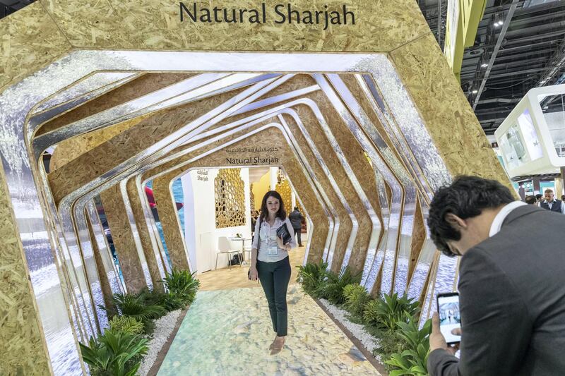 DUBAI, UNITED ARAB EMIRATES. 28 APRIL 2019. The first day of Arabian Travel Market at the Dubai World Trade Center. General image from the show. (Photo: Antonie Robertson/The National) Journalist: None. Section: Business.
