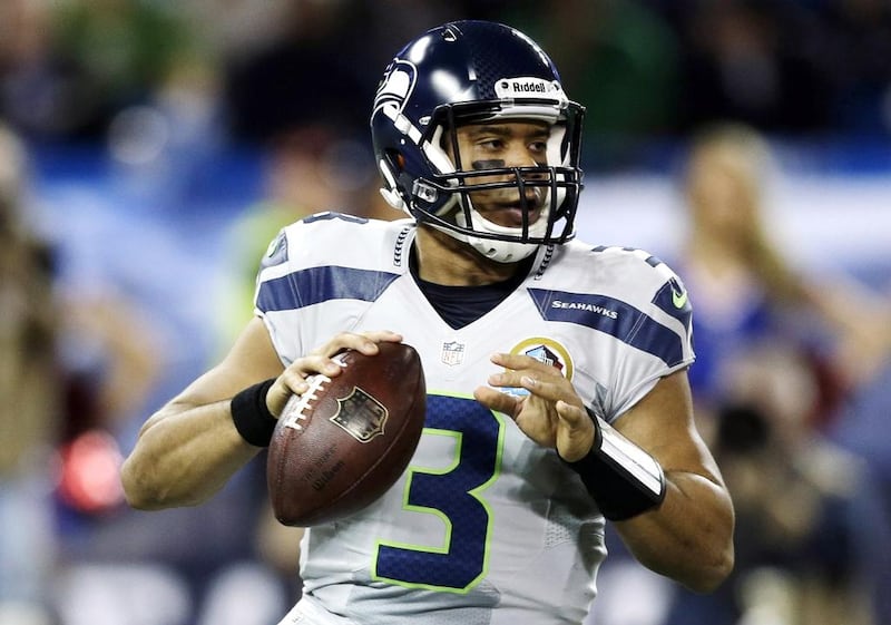 The Super Bowl-winning Seattle Seahawks drafted Russell Wilson in the third round of the 2012 draft. Mike Groll / AP