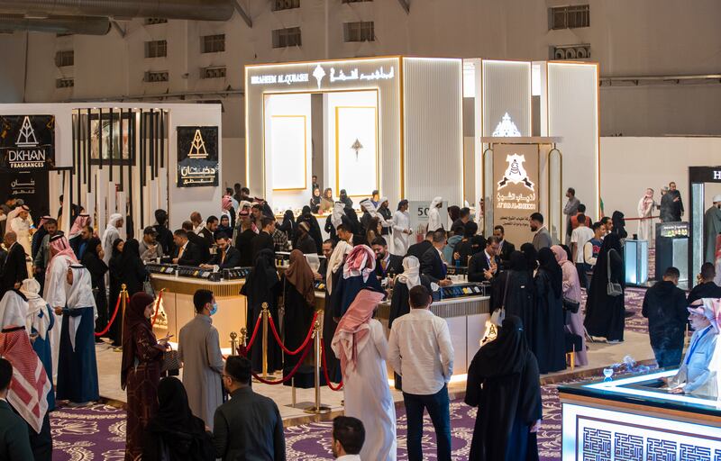 The Perfume Expo in Riyadh runs until January 8