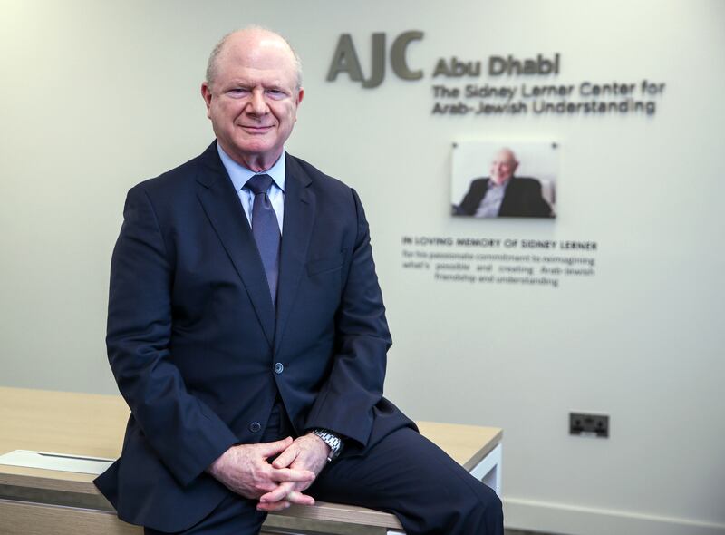 Marc Sievers is the first director of the The Sidney Lerner Centre for Arab-Jewish Understanding.  Victor Besa / The National