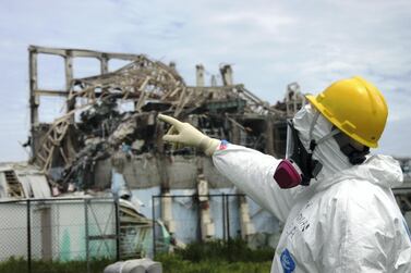 Part of the wrecked Fukushima site. Reuters