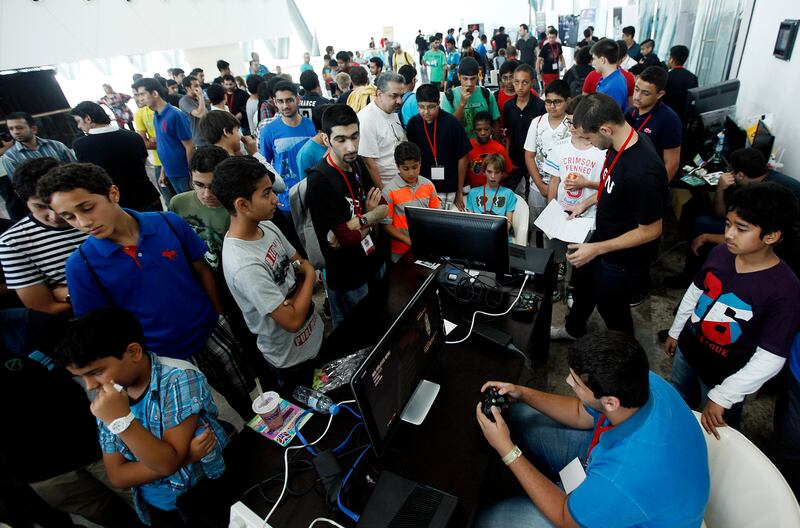 Dubai, United Arab Emirates- July,05, 2013:  IGN Convention at the Meydan IMAX in Dubai . ( Satish Kumar / The National ) For News