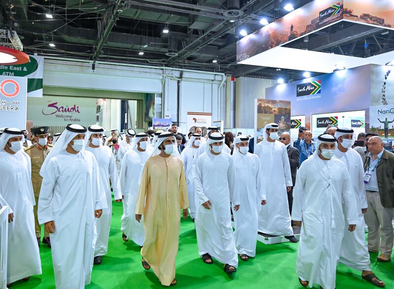 Sheikh Mohammed says the UAE is an important player in the travel industry as it connects the East and the West.