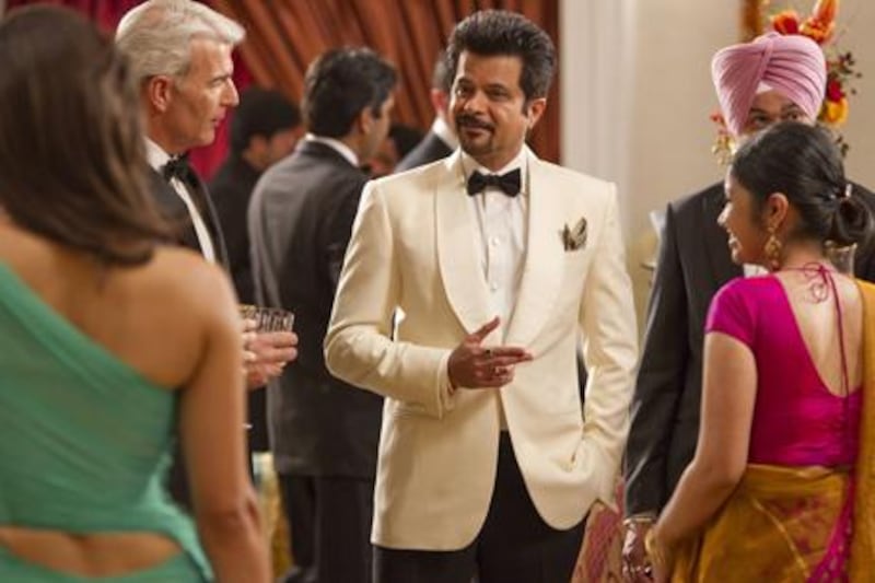 Anil Kapoor as Brij Nath in a scene from Mission: Impossible – Ghost Protocol filmed at the Zabeel Saray. Courtesy Paramount Pictures