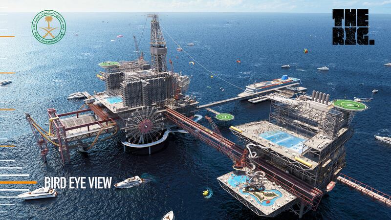 The Rig is being financed by Saudi Arabia’s sovereign wealth fund