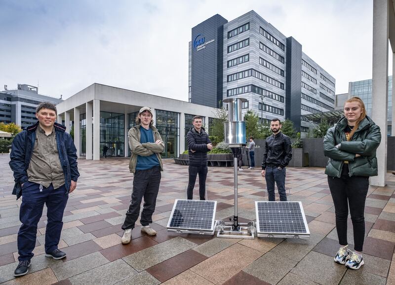 The flatpack wind turbine was invented by a Scottish pupil and developed into a viable prototype by several teams of undergraduate engineers. PA