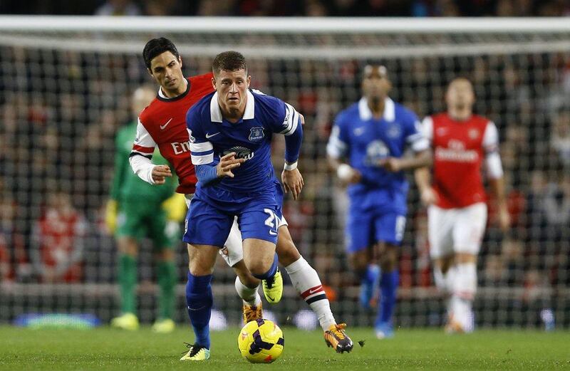 Left midfield: Ross Barkley, Everton. Just turned 20, he was fearless in bringing flair to the Everton midfield against Arsenal. Kirsty Wigglesworth / AP