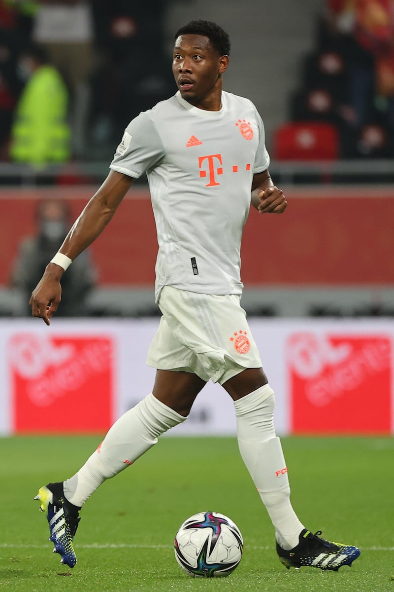 Bayern defender David Alaba. AFP