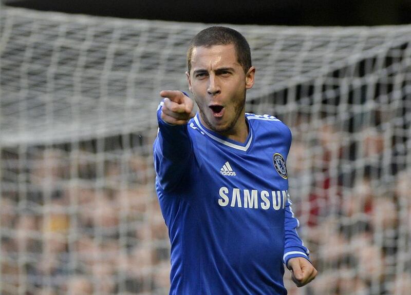 Left midfield: Eden Hazard, Chelsea. Brought much-needed flair to Chelsea. Became a more regular goalscorer, too. If only others had been as potent. Toby Melville / Reuters