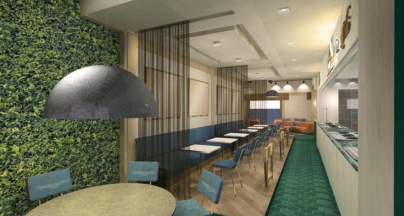 It will be home to a sushi counter, tea bar and more. 