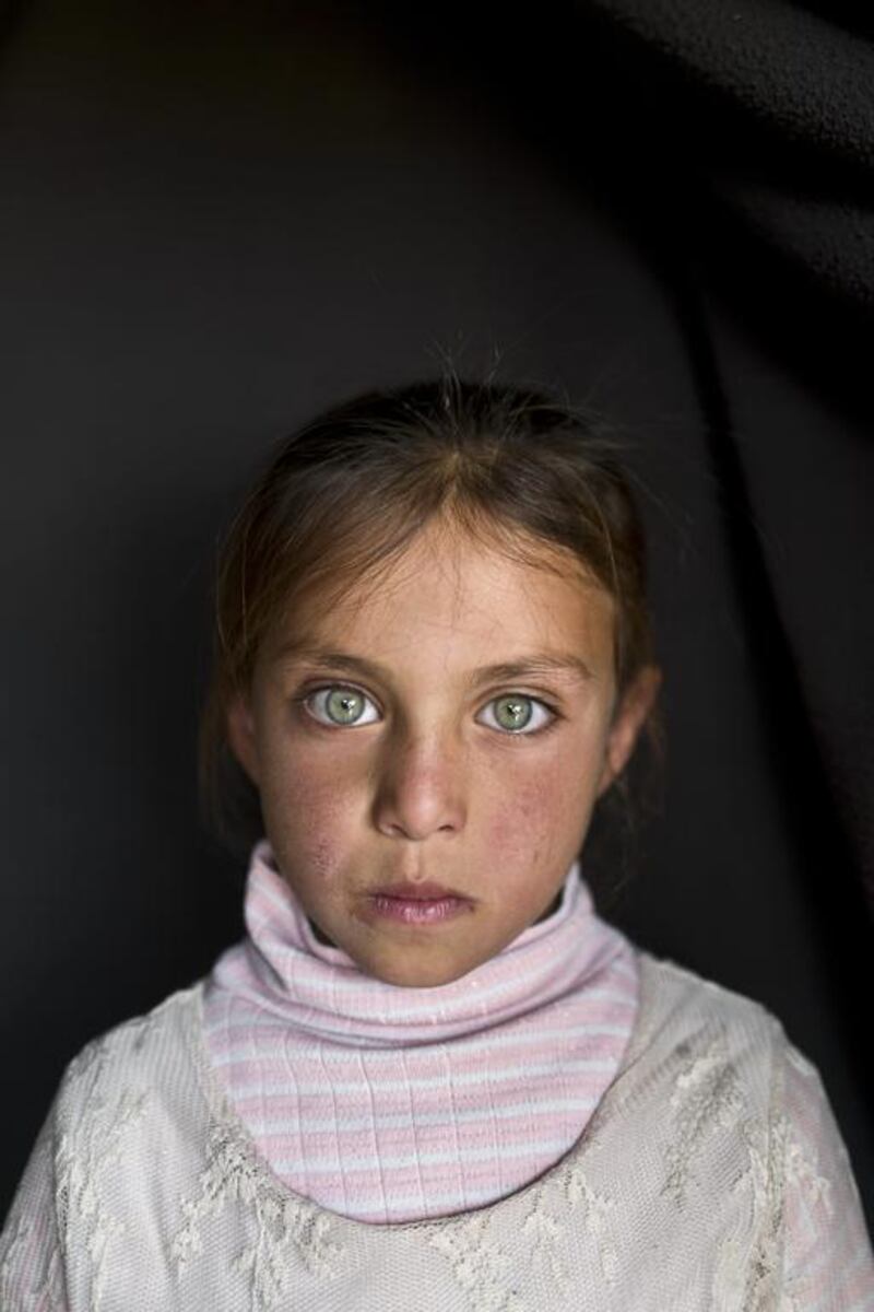 Aya Bandar, 6, from Hama.
