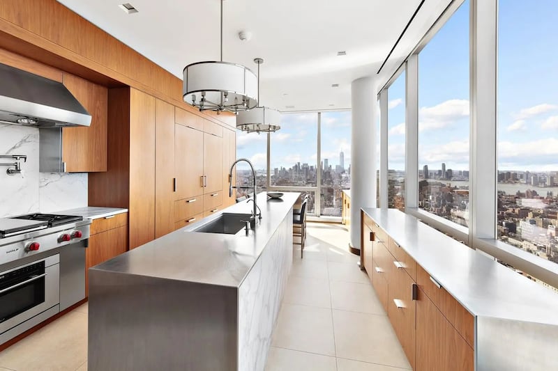 The triplex penthouse in One Madison over the 58th, 59th and 60th floors.
