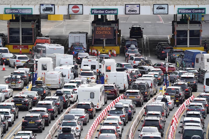 Tens of thousands of families had their holiday plans ruined in July because of gridlocked traffic around Dover, Kent. PA