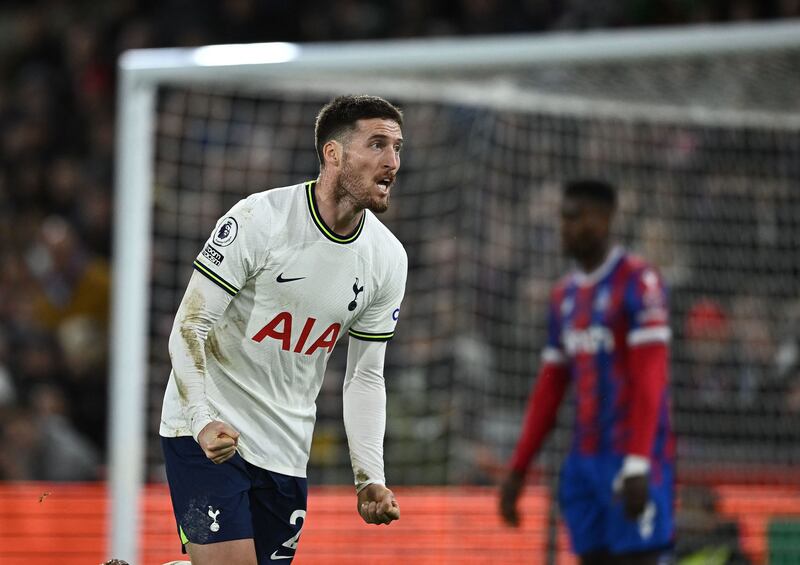 Matt Doherty 7: Sliced dreadful right-footed strike from tight angle just after break despite Spurs having three or four teammates waiting in box waiting for cross. Side-footed home first goal since April to make it 3-0. AFP