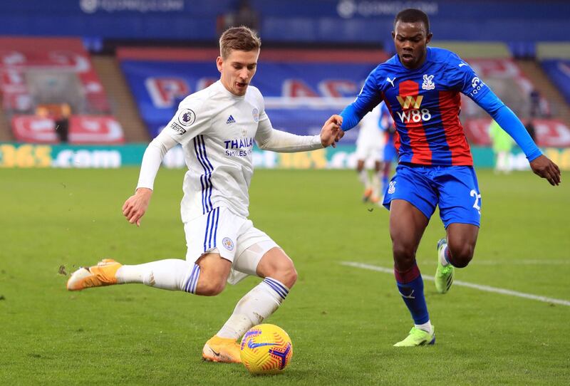 Dennis Praet - 6: Smashed chance wildly over bar after ball had rebounded off Palace bar. Great cross to Iheanacho at near post that the striker failed to finish. PA