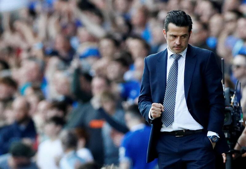 Crystal Palace 1 Everton 2, Saturday, 6pm. Both sides had impressive results last weekend but Everton are the more consistent of the two. Marco Silva’s, pictured, side have overcome a mid-season dip and can continue their push for seventh place here. Action Images via Reuters/Jason Cairnduff