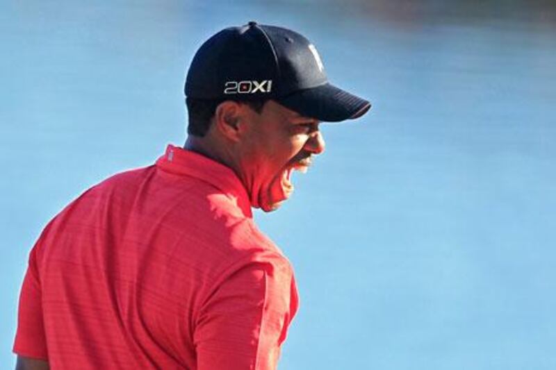 Winning the Arnold Palmer Invitational has Tiger Woods roaring again. Good timing, with the Masters coming up next.