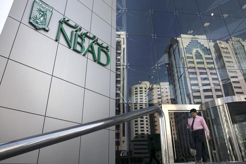 National Bank of Abu Dhabi was one of eight banks to sign a pledge to fund sustainable projects. Silvia Razgova / The National