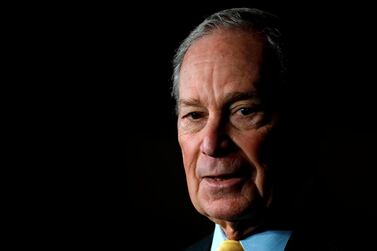 Michael Bloomberg will face off against fellow US presidential candidates for the first time on Wednesday. AFP
