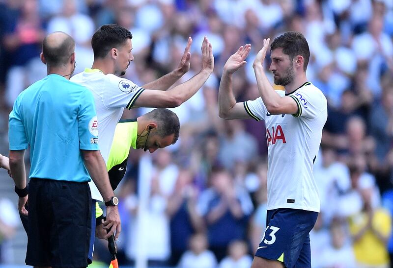 Clement Lenglet (Ben Davies, 86) Came on for his competitive Spurs bow, having watched Davies lay down a gauntlet. EPA