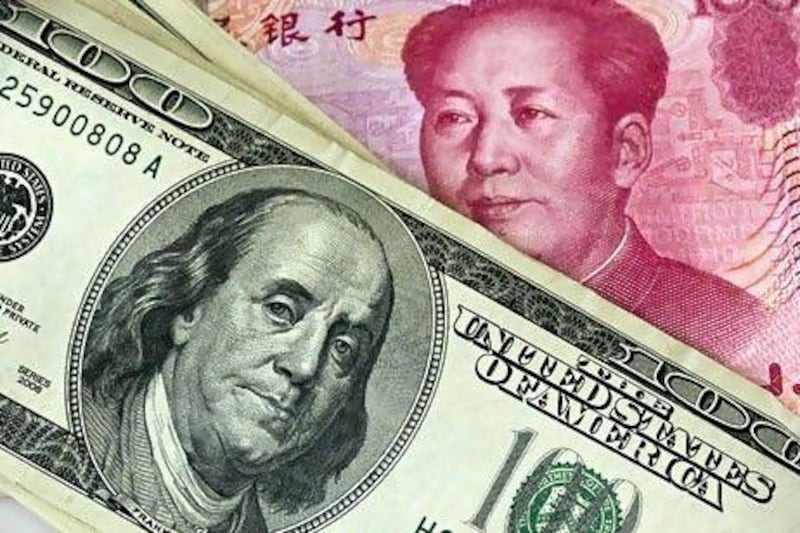 China's existing portfolio contains some US$3 trillion worth of dollar bonds and other foreign securities. EPA