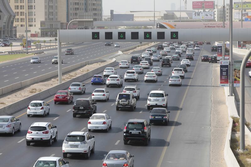 Department of Transport spokesman said the road pricing scheme would reduce traffic congestion and make journeys faster. Jeffrey E Biteng / The National