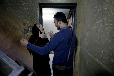 Palestinian journalist, Amjad Yaghi and his mother, Nevine Zouheir, reunited after 20 years of separation. Reuters