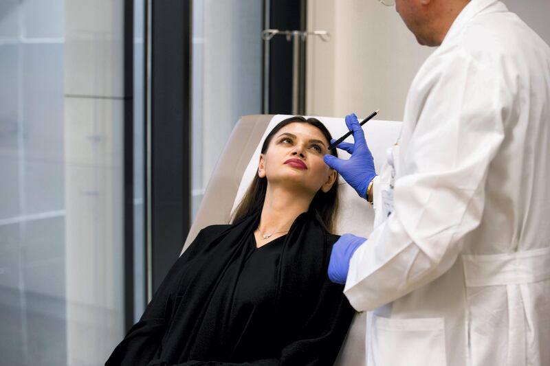 The thermage technique is a needle-free, laser-based therapy that can smooth, tighten and contour skin as well as reduce scarring in the lip area. Photo: Beverly Hills Sunset Surgery Centre International 