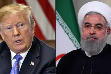 Are Donald Trump's United States and Hassan Rouhani's Iran about to engage in another round of escalating tensions? AFP