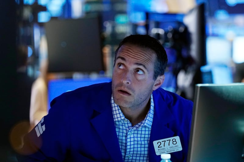 A New York Stock Exchange trader. It has been a difficult year for investors as equities remain in bear market territory. AP
