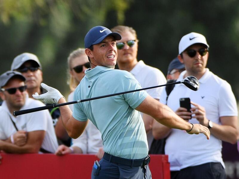 Rory McIlroy, a two-time winner of the Omega Dubai Desert Classic, will miss the 2019 Desert Swing that also includes Abu Dhabi. Getty Images