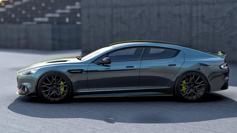 The Rapide AMR part of the new AMR brand launched at the 2017 Geneva Motor Show. Courtesy : Aston Martin