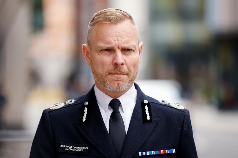 Matt Jukes, the head of Britain's counter-terrorism police. Reuters
