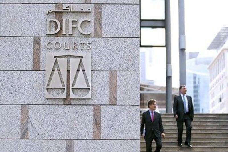 The DIFC Courts have operated a small claims Tribunal to encourage swift resolution of disputes. Sarah Dea / The National