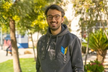 Hamdi Tabbaa, co-founder of Jordanian start up Abwaab, has seen a rise in demand for online learning during the Covid-19 crisis as schools shut down. Courtesy of Abwaab.