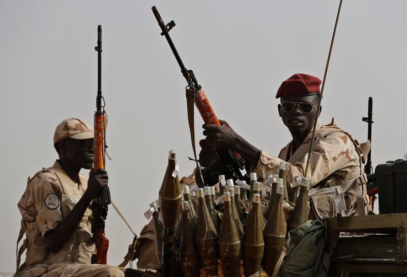 The paramilitary Rapid Support Forces have been fighting Sudan's army since April 2023. AP
