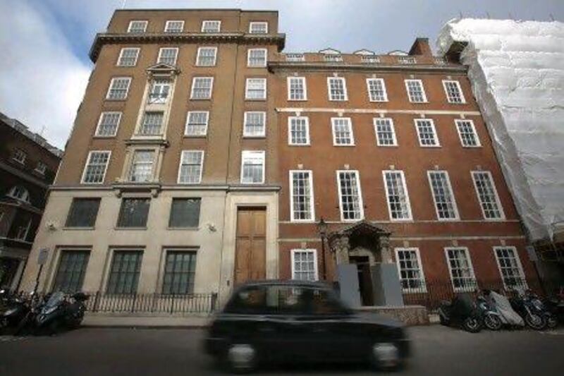 The mansion in No 7 St James’s Square is likely to fetch £50m. Jason Alden /Bloomberg News