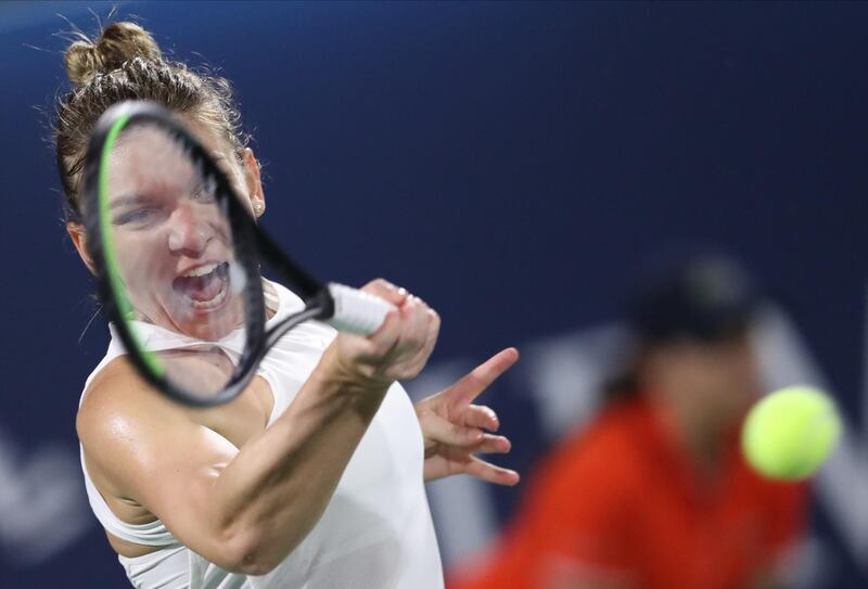 Simona Halep came though a tough battle against the in-form Elena Rybakina in a thrilling final to clinch the Dubai Duty Free Tennis Championships title 3-6, 6-3, 7-5. EPA