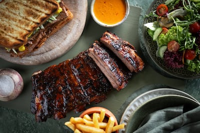 The ribs are available in beef or veal. Photo: rnb Grillhouse
