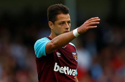 Soccer Football - Altona 93 vs West Ham United - Pre Season Friendly - Hamburg, Germany - August 1, 2017   West Ham United's Javier Hernandez    Action Images via Reuters/Peter Cziborra