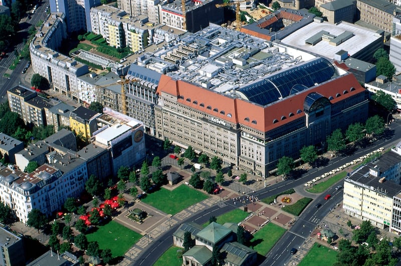 An aerial view of the store in 1998. Getty Images