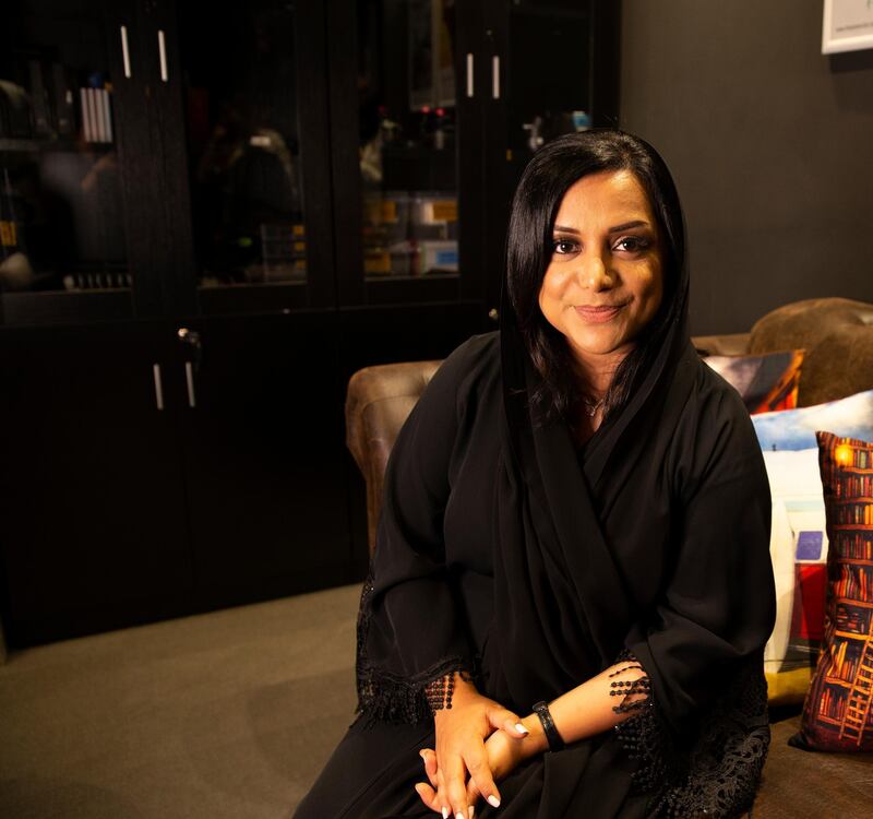 Emirati filmmaker Nayla Al Khaja. Courtesy Nayla Al Khaja Films
